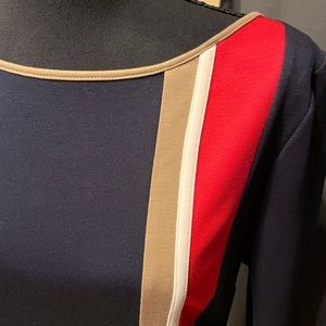 Navy Ann Taylor shift dress